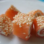 zalmrolletjes